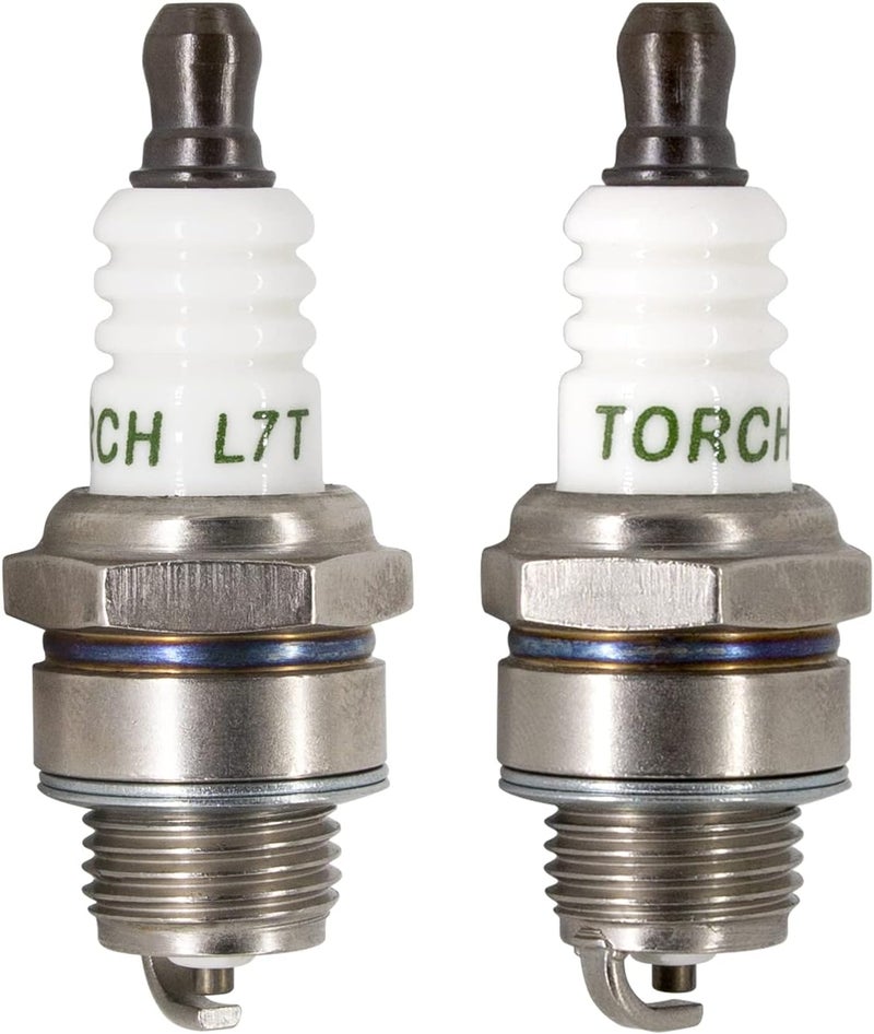 TORCH L7T Spark Plug Replaces Champion CJ7Y CJ8Y, for NGK BPM7A BPM6A, for Bosch WS5F WS6F, for Denso W20MP-U, for Brisk P15Y, for Husqvarna Poulan Craftsman Stihl Chainsaw MS461 MS382, OEM - Image 2